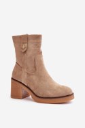 Botki Model Vailia RMR2460-21 Brown 