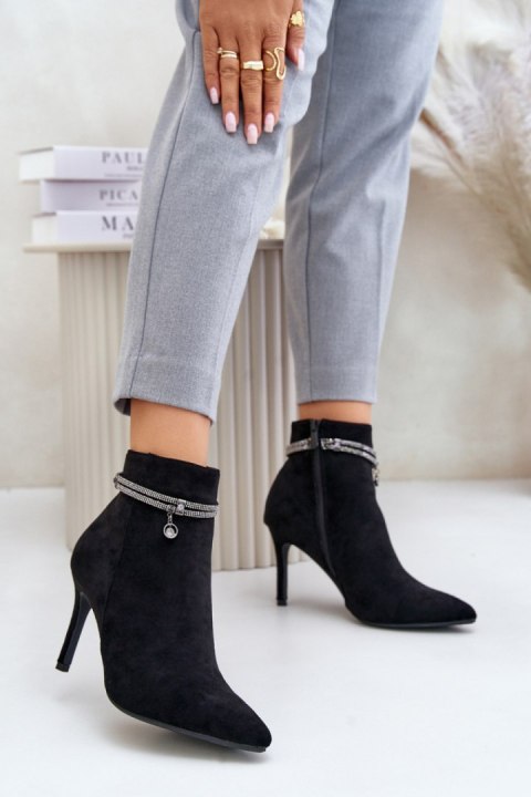 Botki Model Vinceza 16469 Black Botki Model Vinceza 16469 Black
