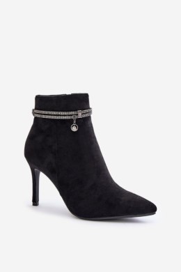 Botki Model Vinceza 16469 Black 