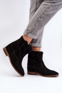 Botki Model Zazoo 2326/028 Black 