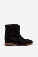 Botki Model Zazoo 2326/028 Black 
