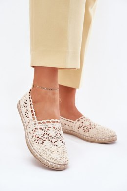 Espadryle Model Adelira WD251 Beige 