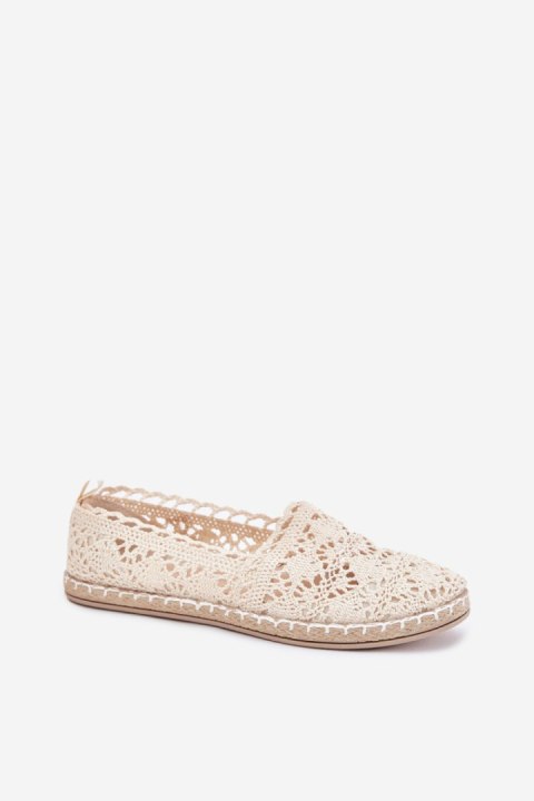 Espadryle Model Adelira WD251 Beige Espadryle Model Adelira WD251 Beige
