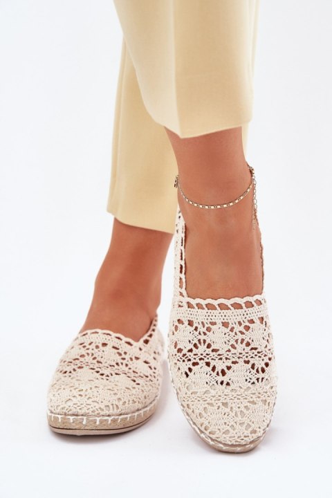 Espadryle Model Adelira WD251 Beige Espadryle Model Adelira WD251 Beige