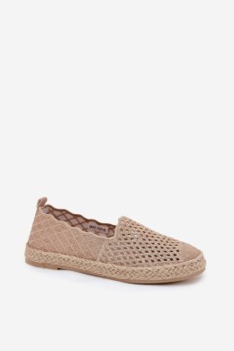 Espadryle Model Vinceza 13625 Beżige 