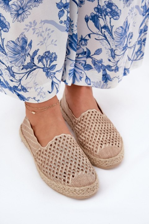 Espadryle Model Vinceza 13625 Beżige Espadryle Model Vinceza 13625 Beżige