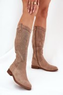 Kozaki Model S.Barski HY51-860 Beige 