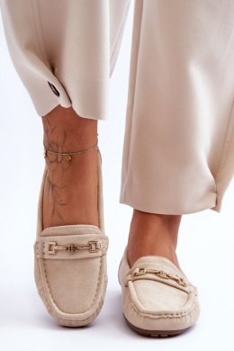 Mokasyny Model Corinell FT247 Beige 