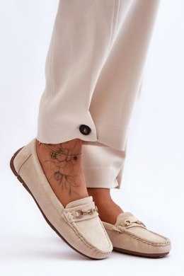 Mokasyny Model Corinell FT247 Beige 