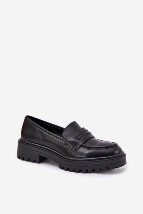 Mokasyny Model Enticca 24PB39-7399 Black Mokasyny Model Enticca 24PB39-7399 Black