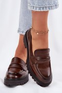 Mokasyny Model Enticca 24PB39-7399 Brown 