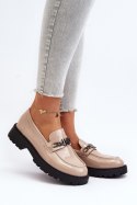 Mokasyny Model Ezoma 62121 Beige 