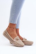 Mokasyny Model Kaydance VG251 Beige 