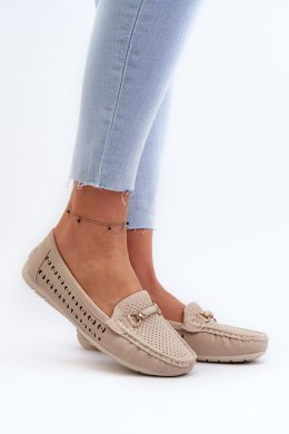 Mokasyny Model Kaydance VG251 Beige 