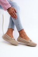 Mokasyny Model Kaydance VG251 Beige 