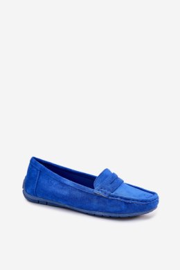 Mokasyny Model Lenvie FT245 Cobalt 