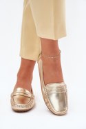 Mokasyny Model Lenvie FT245 Gold 