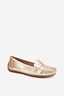 Mokasyny Model Lenvie FT245 Gold 