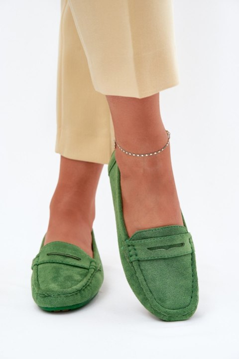Mokasyny Model Lenvie FT245 Green 