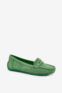 Mokasyny Model Lenvie FT245 Green 