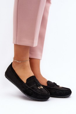 Mokasyny Model Ontala N22-995 Black 