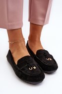 Mokasyny Model Ontala N22-995 Black 