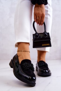 Mokasyny Model S.Barski HY51-318 Belize Black 