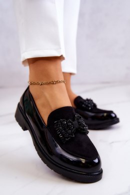 Mokasyny Model S.Barski HY51-318 Belize Black 