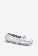 Mokasyny Model S.Barski LR339 White 