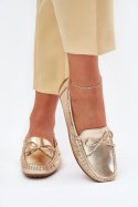 Mokasyny Model Si Passione FT246 Gold 