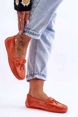 Mokasyny Model Si Passione FT246 Orange 