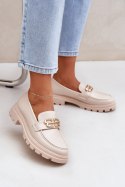 Mokasyny Model Trionna CM09P Beige 