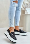Mokasyny Model Vinceza 89105 Black 