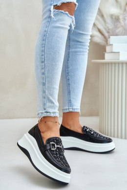 Mokasyny Model Vinceza 89105 Black 