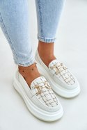 Mokasyny Model Vinceza 89105 Light Beige 