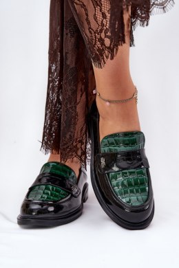 Mokasyny Model Vinceza 91125 Green/Black 