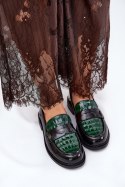 Mokasyny Model Vinceza 91125 Green/Black 