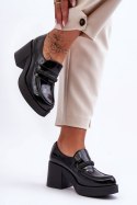 Półbuty Model Gelanor 20157 Black Skóra 