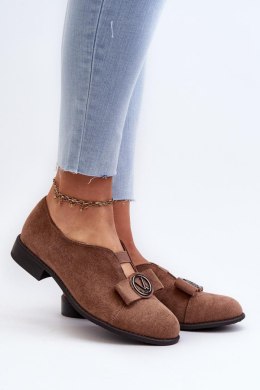 Półbuty Model Hadiena ASA142-56 Brown 