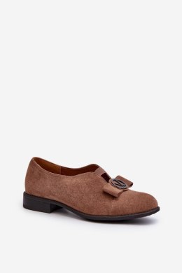 Półbuty Model Hadiena ASA142-56 Brown 