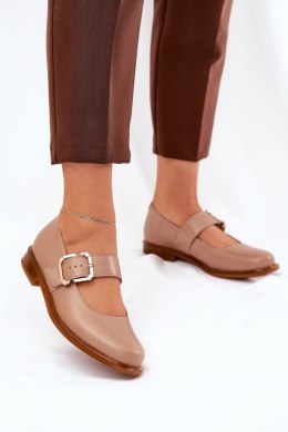 Półbuty Model Laura Messi 2980 Dark Beige 