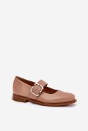 Półbuty Model Laura Messi 2980 Dark Beige 