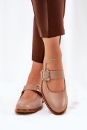 Półbuty Model Laura Messi 2980 Dark Beige 