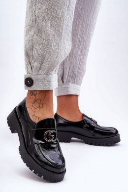 Półbuty Model Rosefalls 20153 Black Skóra 