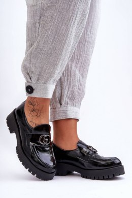 Półbuty Model Rosefalls 20153 Black Skóra 