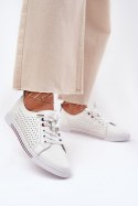 Półbuty Model S.Barski LR51-587 White 