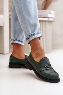 Półbuty Model Zazoo 20174 Dark Green 