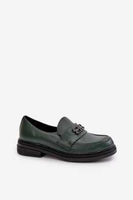 Półbuty Model Zazoo 20174 Dark Green 