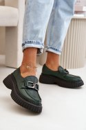 Półbuty Model Zazoo 20176 Dark Green 