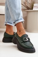 Półbuty Model Zazoo 20176 Dark Green 